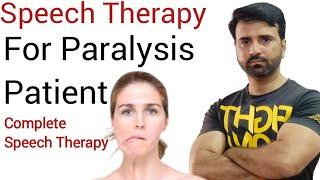 Speech Therapy For Paralysis Patients Full Therapy