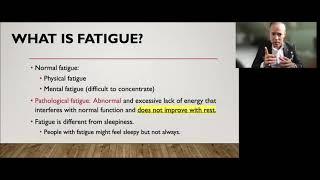 Fatigue in Parkinson's Disease: For patients & caregivers