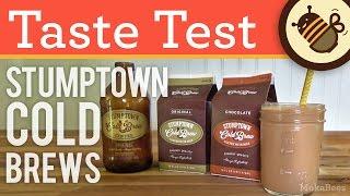 Review: Stumptown Coffee Cold Brew with Chocolate and Milk - Iced Coffee Taste Test
