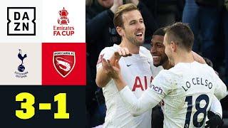 Schlussphase rettet die Spurs: Tottenham – Morecambe 3:1 | FA Cup | DAZN Highlighs