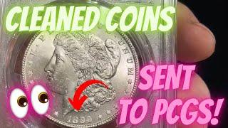 I Cleaned Valuable Coins & Sent them to PCGS - Results!