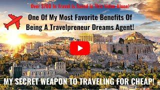 One Of My Most Favorite Benefits Of Being A Travelpreneur Dreams Agent!