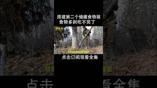 搭建第二个储藏食物箱，食物多到吃不完！