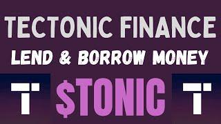 TECTONIC FINANCE - TECTONIC CRYPTO - $TONIC - TECTONIC - CRYPTO - CRONOS