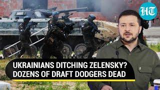 Ukraine’s Big Crisis: Dozens Of Draft Dodgers Dead; Poland Issues Strict Warning | Watch