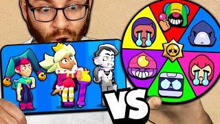 New Brawler MANDY, CHESTER & GRAY vs RANDOM WHEEL!! 