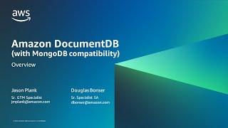 Introduction to Amazon DocumentDB (with MongoDB compatibility) with demos - AWS Virtual Workshop