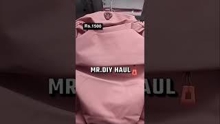 Mr. Diy haul️ college/school bags from mr.diyMr. Diy bags collection #mrdiy #bags #college #haul