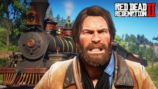 NE MONTEZ PAS DANS CE TRAIN ! (Red Dead Redemption 2)