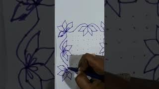 simple design 11 to 11#J.S Rangoli 