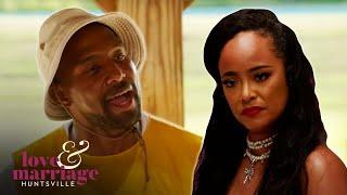 The TEA Is Piping HOT Coming Up on Love & Marriage: Huntsville! | Love & Marriage: Huntsville | OWN