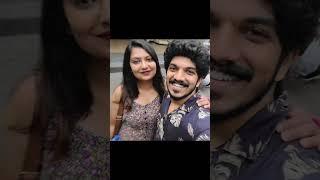 Super Singer Fame Vignesh Raju with her Lovely Wife ️️️#recent #ennaninacha #