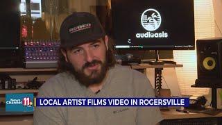 Local artist films first music video in Rogersville, Tennessee