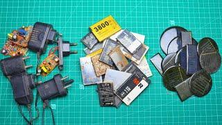 Awesome uses of old mobile battery old mobile charger and old solar panels