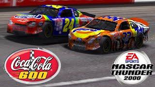 A STUPID Risk In The Coca-Cola 600 | NASCAR Thunder 2000