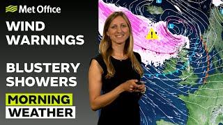 21/12/2024 – Strong winds with heavy rain – Morning Weather Forecast UK – Met Office Weather