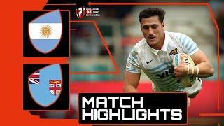 London Cup Final  | Argentina v Fiji | HSBC London Sevens Rugby