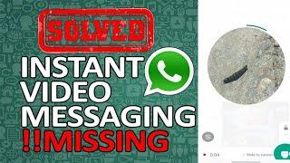 Fixed 100%: How Enable Missing WhatsApp Instant Messages On WhatsApp | Video Messages Not Working