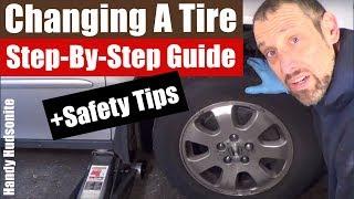 How To Change A Tire - (EASY) | Handy Hudsonite