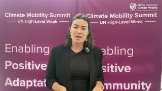 Climate Mobility Summit - Ms. Alexa Silva