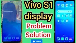 Vivo S1 display folder Problem Solution new trick math's 2024 🫡