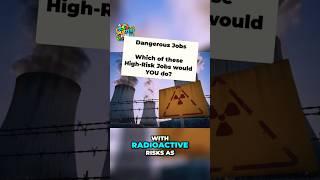 Roofer ️ or Nuclear Worker ️? Which Would You Risk? #wouldyourather #dangerousjobs #careerchoices