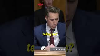 Josh Hawley GRILLS Overpaid Intel Executives