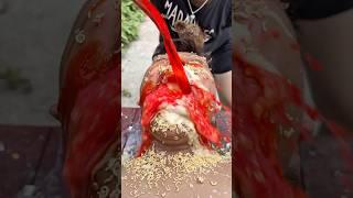 Baby Drinks a GIANT Bucket of Milk on His Birthday!  #couple #martialarts #funnykids #familyfun