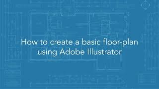 How to create a basic floor-plan using Adobe Illustrator