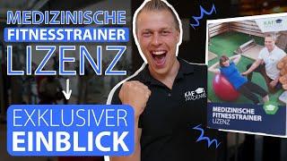 Ablauf und Inhalt medizinischer Fitnesstrainer | Exklusiver Einblick in die Ausbildung