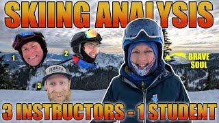 SKIING ANALYSIS BY 3 CERTIFIED INSTRUCTORS