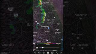 Radar 6:51pm: Thunderstorm Leaving Sacramento Area, Another Miss Whats New May 4, 2024