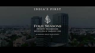 Embassy ONE  luxury 1/2/3 and 4 bedroom private residences at Bangalore central call 6364488899