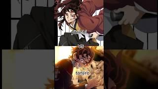 Tanjiro demon king vs yorichi(after dark)