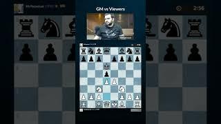 How to beat a GM in 5 moves!  #shorts #chessmood