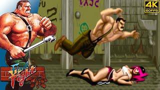 Final Fight - Mike Haggar (Arcade / 1989) 4K 60FPS