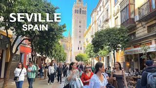 [4K] A Lively and Beautiful Saturday Afternoon in Seville, Spain | 2025