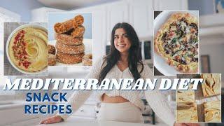 MEDITERRANEAN DIET RECIPES | 4 Quick and Easy Healthy Fall Snack Ideas | Pumpkin Recipes 