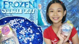 SLIMEDT FROZEN SLIME KIT REVIEW | DIY SLIME | BLEZD SLIMES