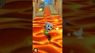 Talking Tom Gold Run Funny Lava Fails #shorts #viral