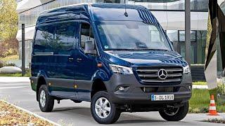 New Mercedes-Benz Sprinter 4x4 Panel Van 2024 | Driving, Exterior, Interior & MBUX