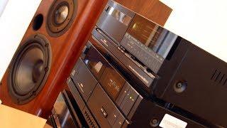 Aurex Toshiba stereo 80-s from Japan /archive video/