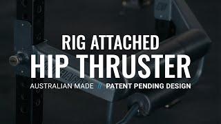 Rig Attached Hip Thruster | AlphaFit