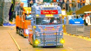 BEST OF SUPER SCANIA RC SHOW TRUCKS HANDMADE DETAILS - RC FAIR GEMRANY -