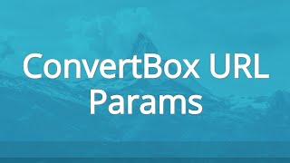 ConvertBox URL Params