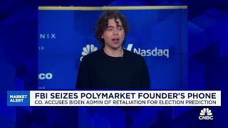 FBI seizes phone of Polymarket founder