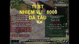 Phần thưởng nhiệm 8000, Dã Tẩu mát tay qua cho hẵn bao tay Rồng |Test mốc dã tẩu