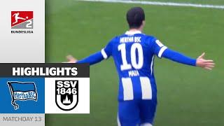 Maza-Rocket! | Hertha BSC - SSV Ulm 2-2 | Highlights | Matchday 13 - Bundesliga 2 2024/25