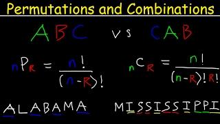 Permutations and Combinations Tutorial