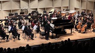 SBSO: Piano Concerto in F Major, K. 459 (Mozart) - Alan R. Kay conducts the S.B. Symphony Orchestra